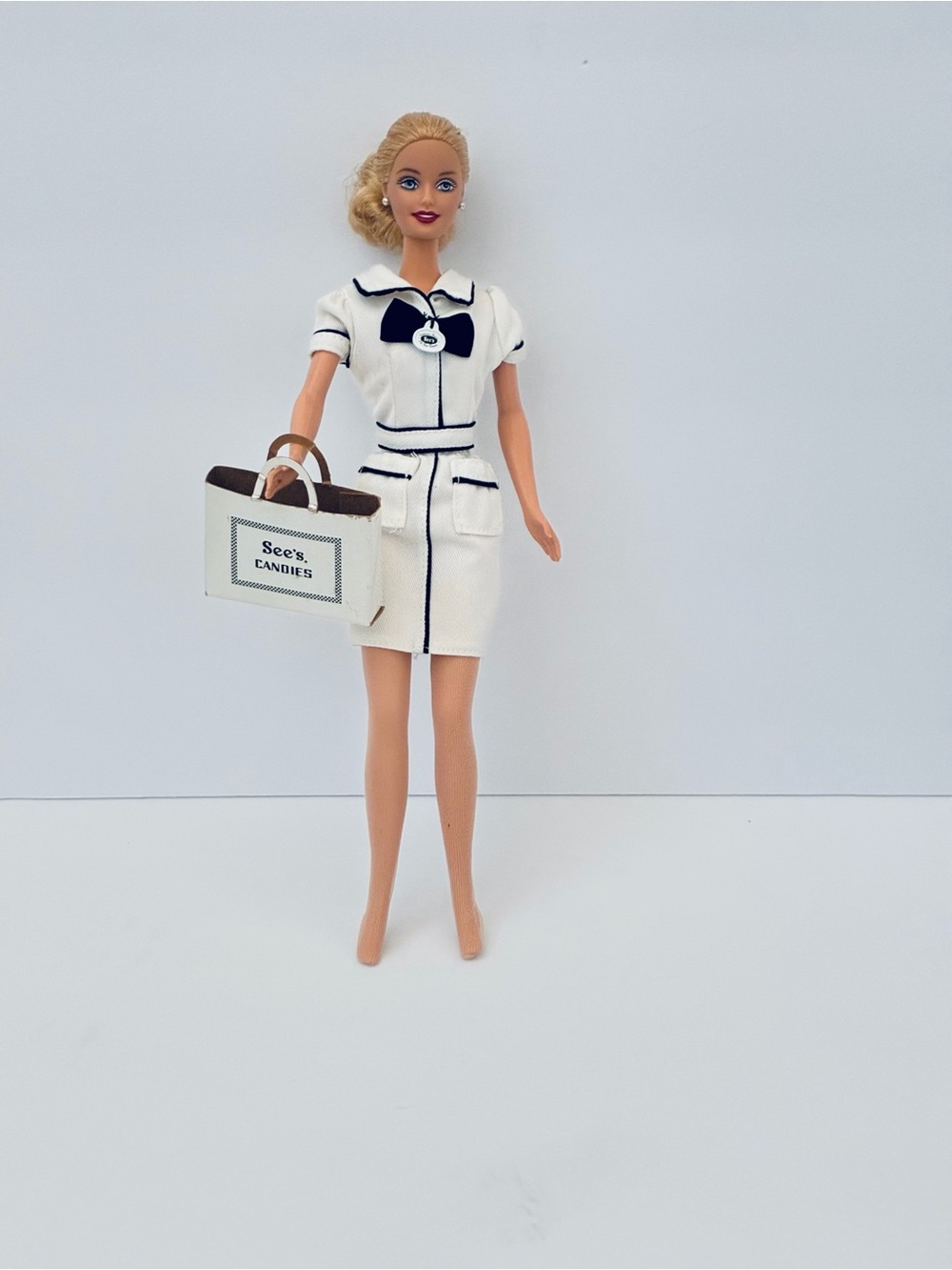 1999 See's Candies "A Happy Habit" Barbie Doll By Mattel Pre Owned